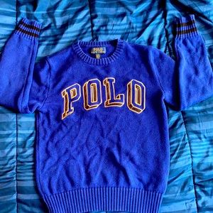 Big Boys Ralph Lauren Collegiate Style Sweater